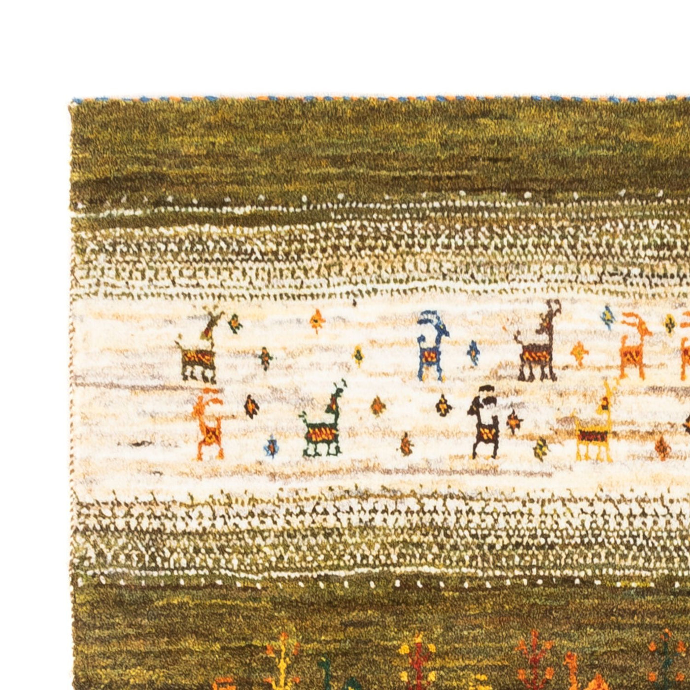 Loribaft Mattan 138x85cm - Perserteppich Wollteppich