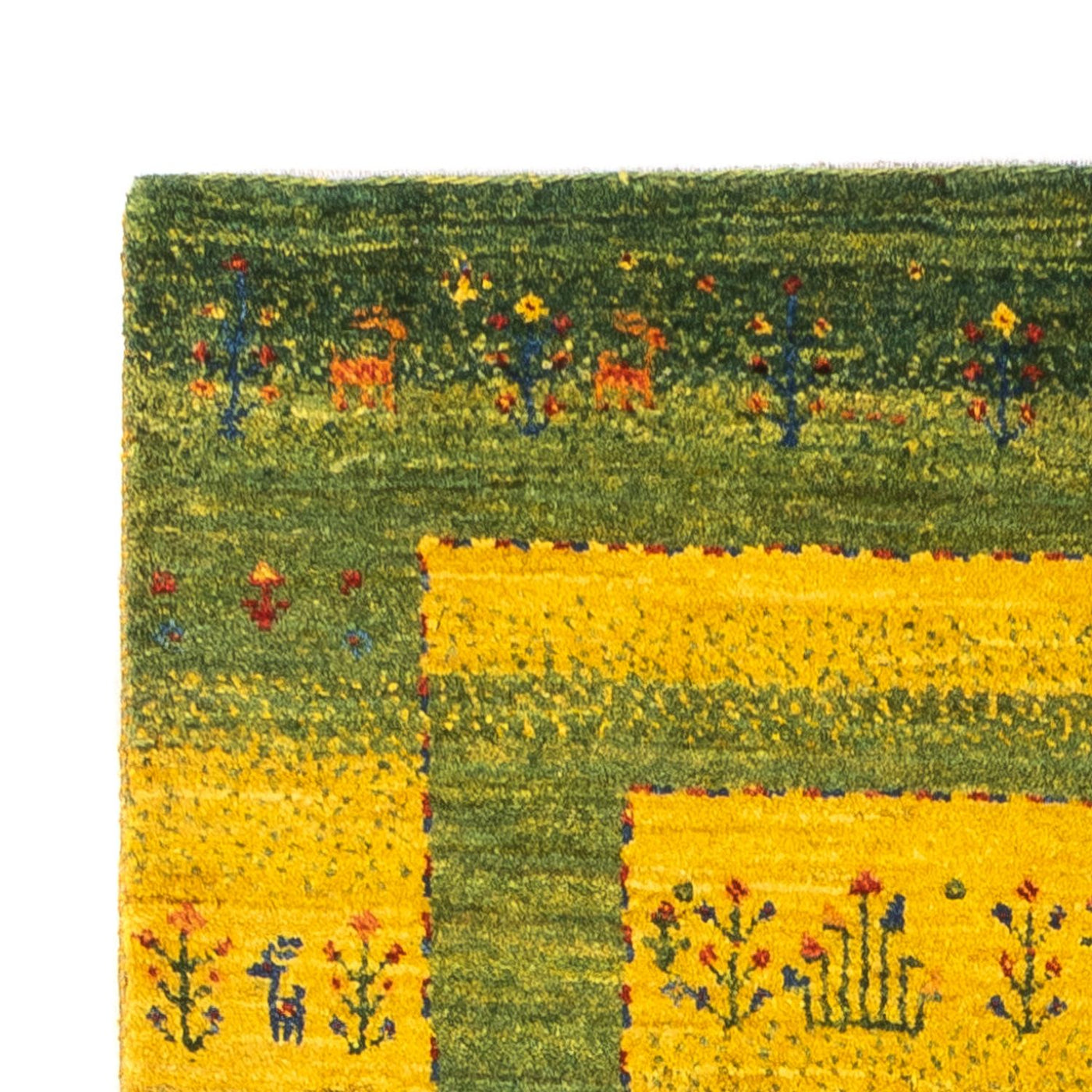 Loribaft Mattan 128x76cm - Perserteppich Wollteppich