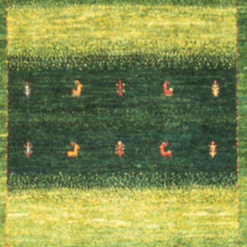 Gabbeh-matta - Loribaft Persian - 148 x 98 cm - grön