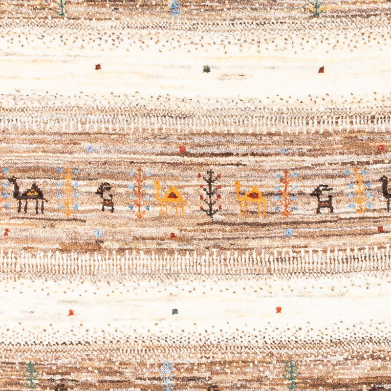 Gabbeh-matta - Loribaft Persian - 122 x 82 cm - grått