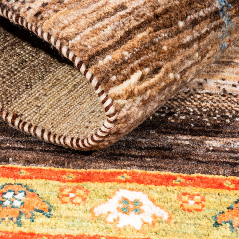 Gabbeh-matta - Loribaft Persian - 122 x 82 cm - grått