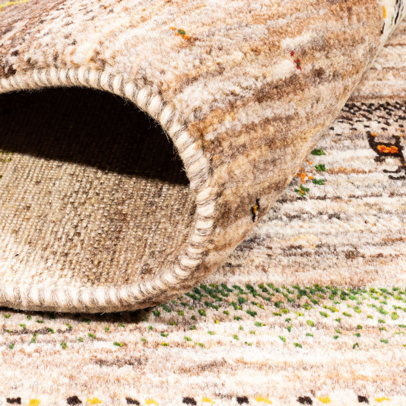 Gabbeh-matta - Loribaft Persian - 231 x 175 cm - grått