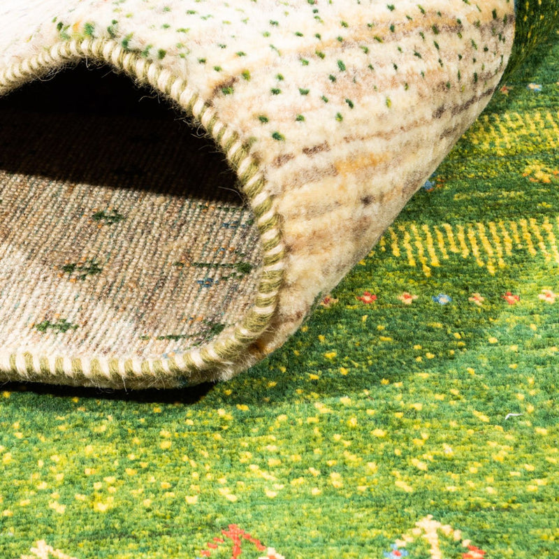 Gabbeh-matta - Loribaft Persian - 238 x 180 cm - grön