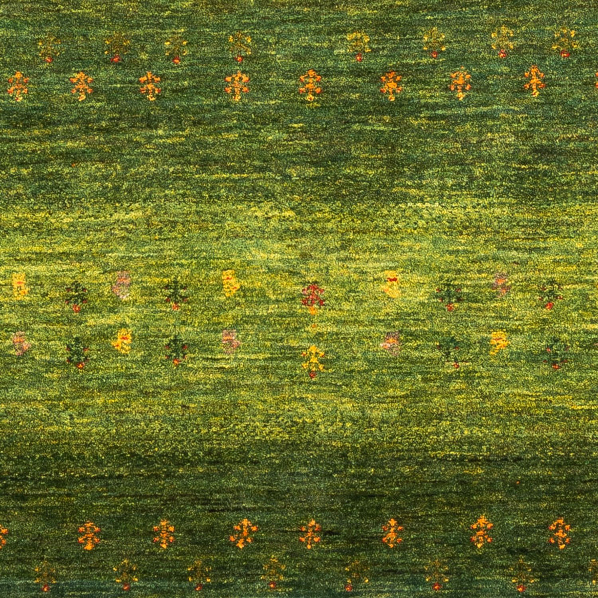 Gabbeh-matta - Loribaft Persian - 175 x 123 cm - grön