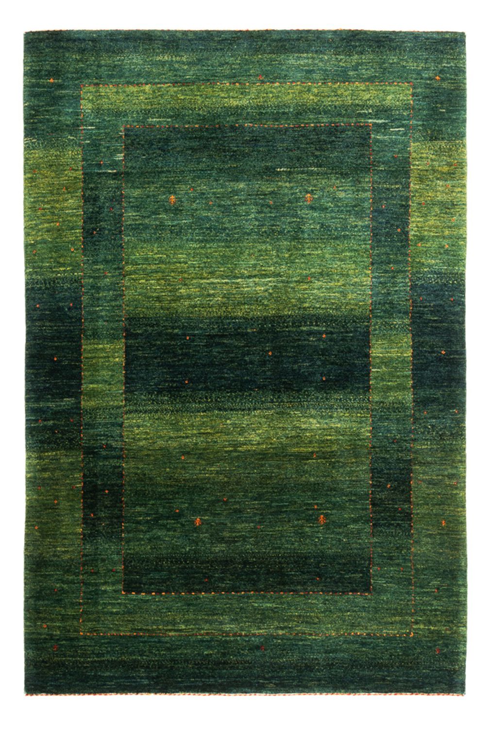 Gabbeh-matta - Loribaft Persian - 187 x 127 cm - grön
