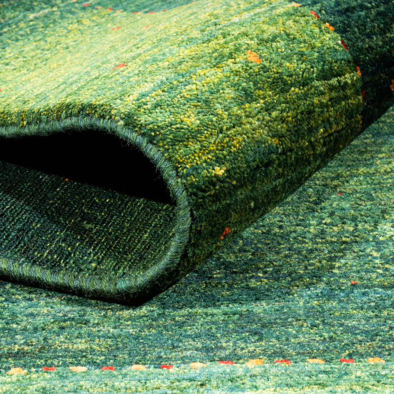 Gabbeh-matta - Loribaft Persian - 187 x 127 cm - grön