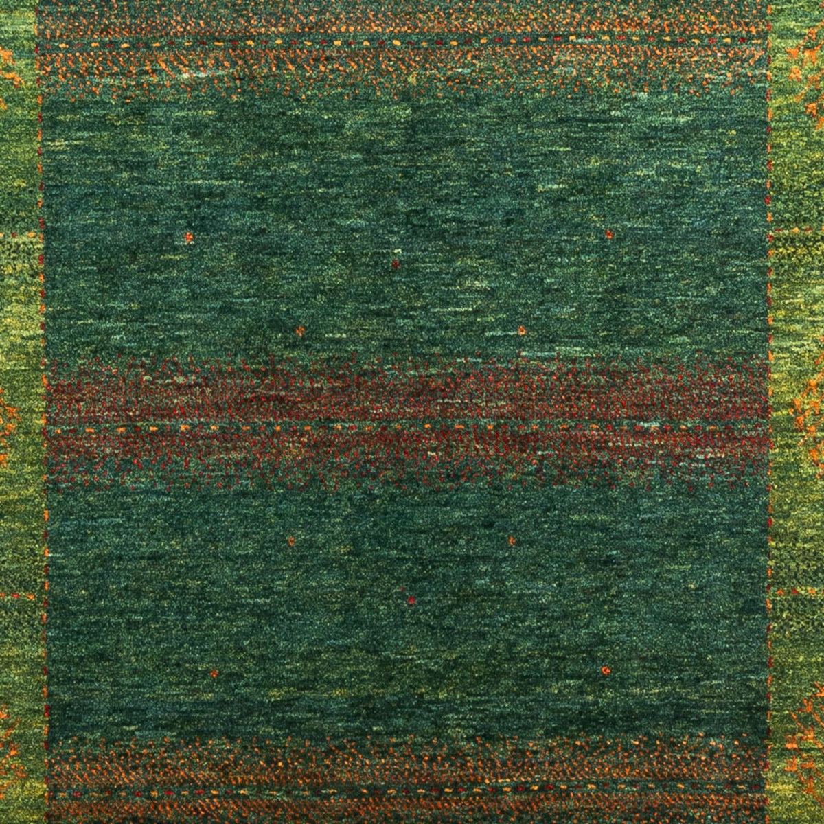 Gabbeh-matta - Loribaft Persian - 190 x 132 cm - grön