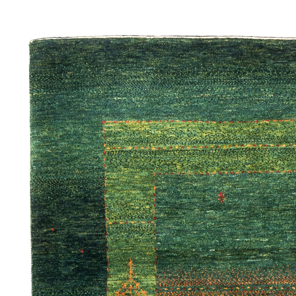 Loribaft Mattan 132x190cm - Perserteppich Wollteppich