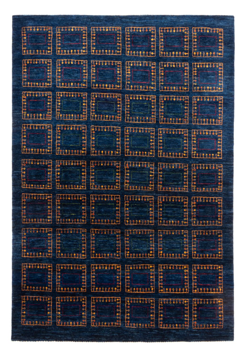 Gabbeh-matta - Loribaft Persian - 253 x 180 cm - blå