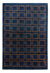 Gabbeh-matta - Loribaft Persian - 253 x 180 cm - blå