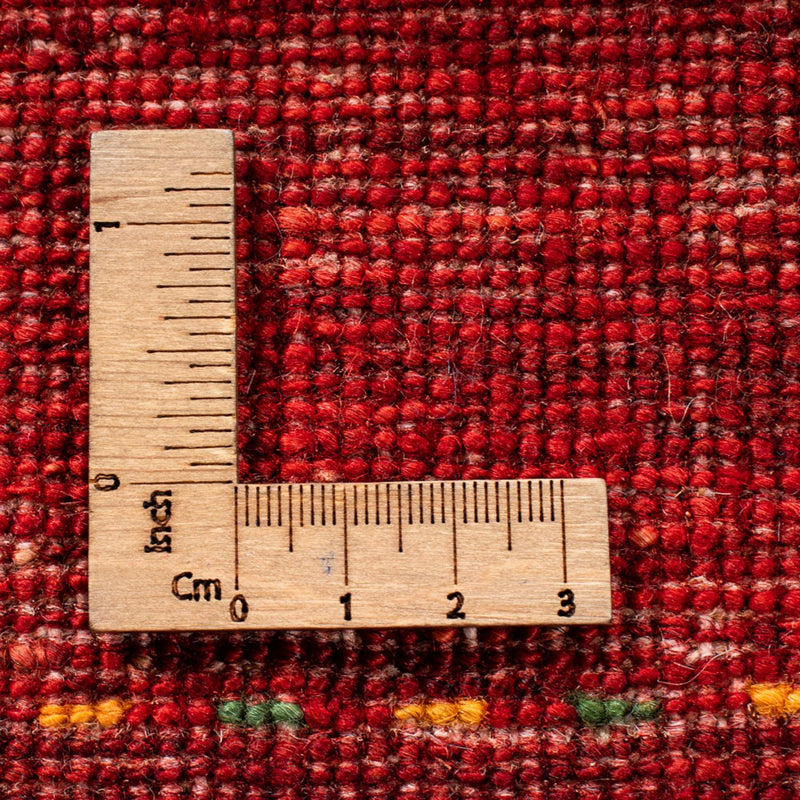 Gabbeh-matta - Loribaft Persian - 279 x 219 cm - röd