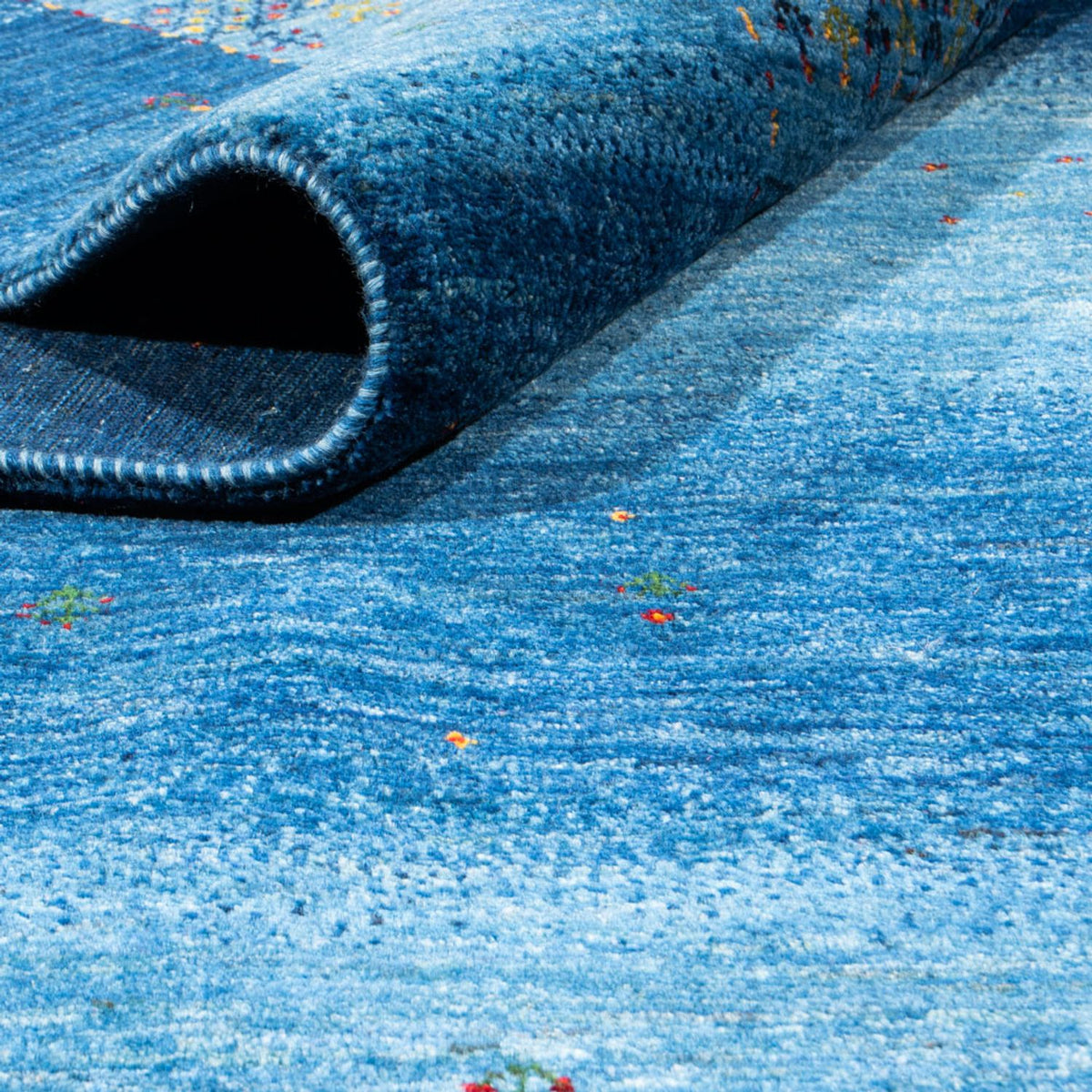 Gabbeh-matta - Loribaft Persian - 331 x 228 cm - blå