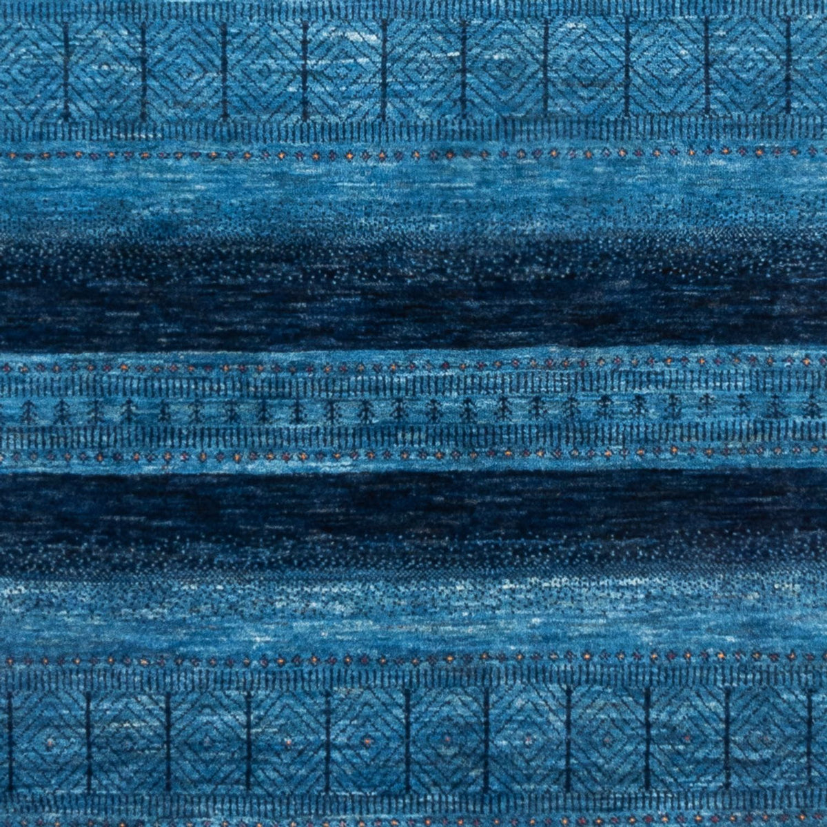 Gabbeh-matta - Loribaft Persian - 244 x 178 cm - blå