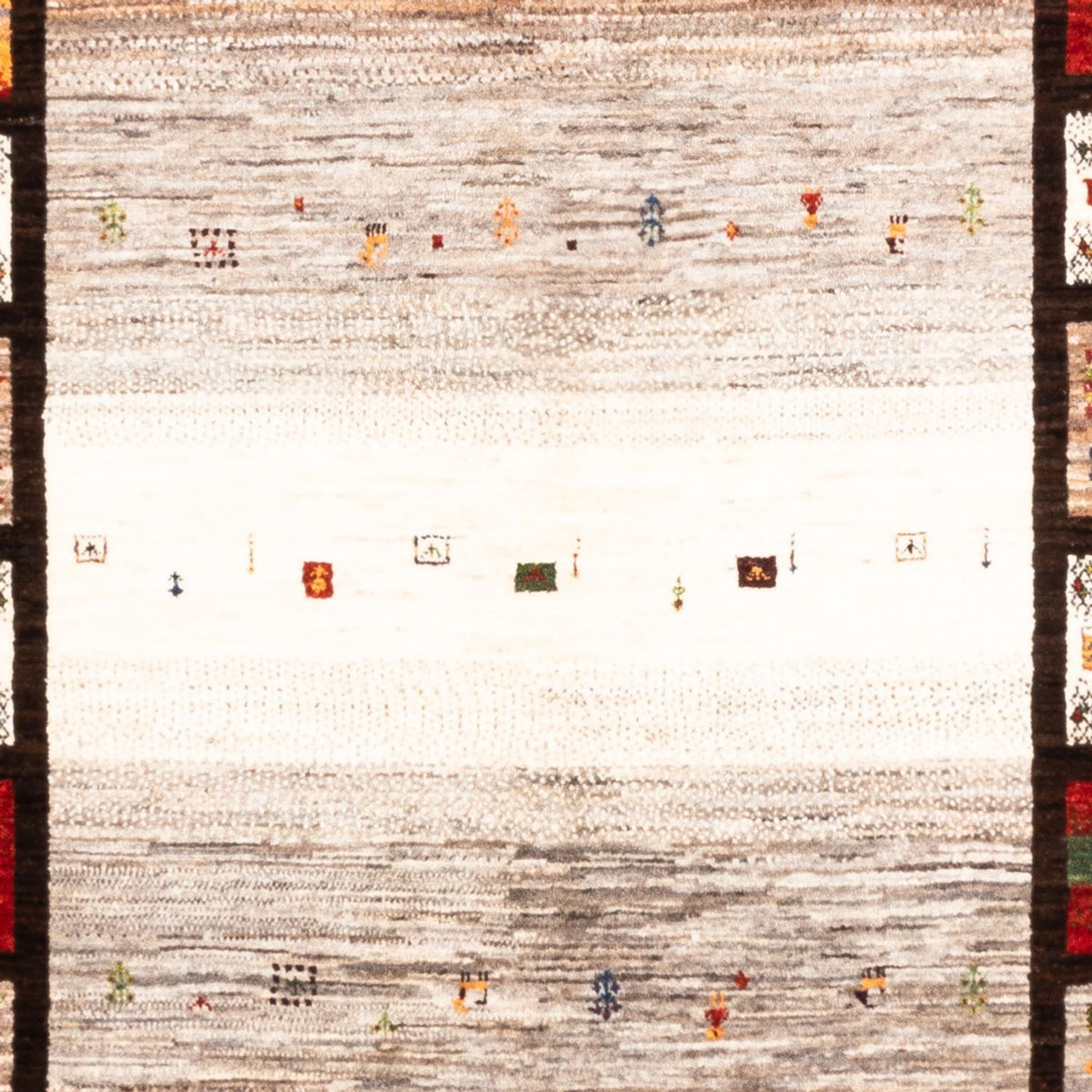 Gabbeh-matta - Loribaft Persian - Kungliga - 237 x 177 cm - flerfärgad