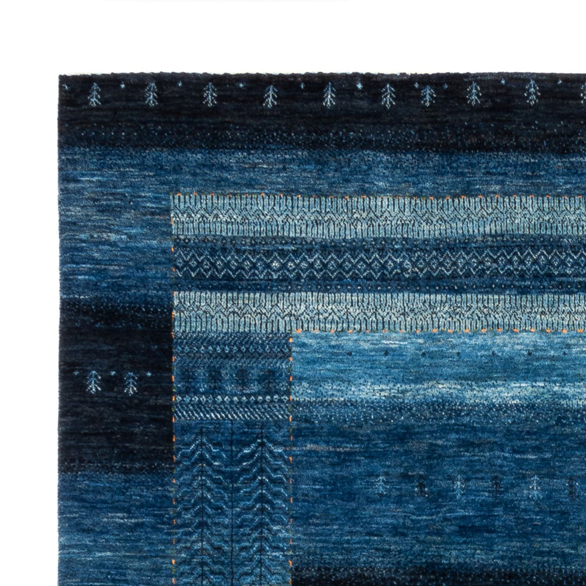 Gabbeh-matta - Loribaft Persian - 288 x 197 cm - blå