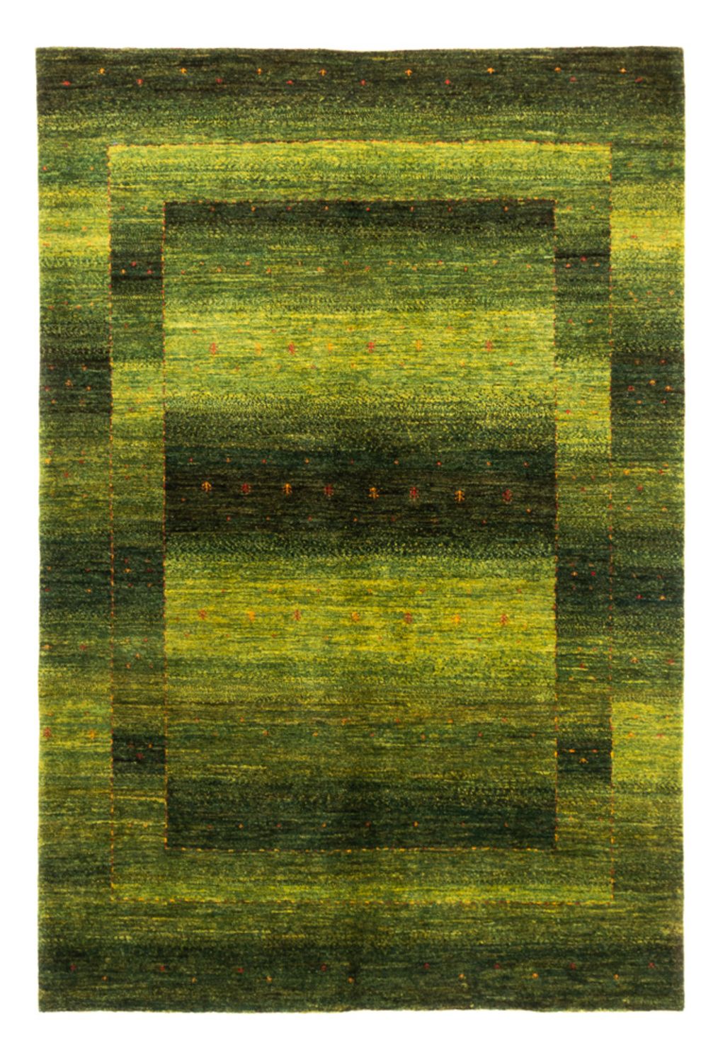 Gabbeh-matta - Loribaft Persian - 236 x 166 cm - grön
