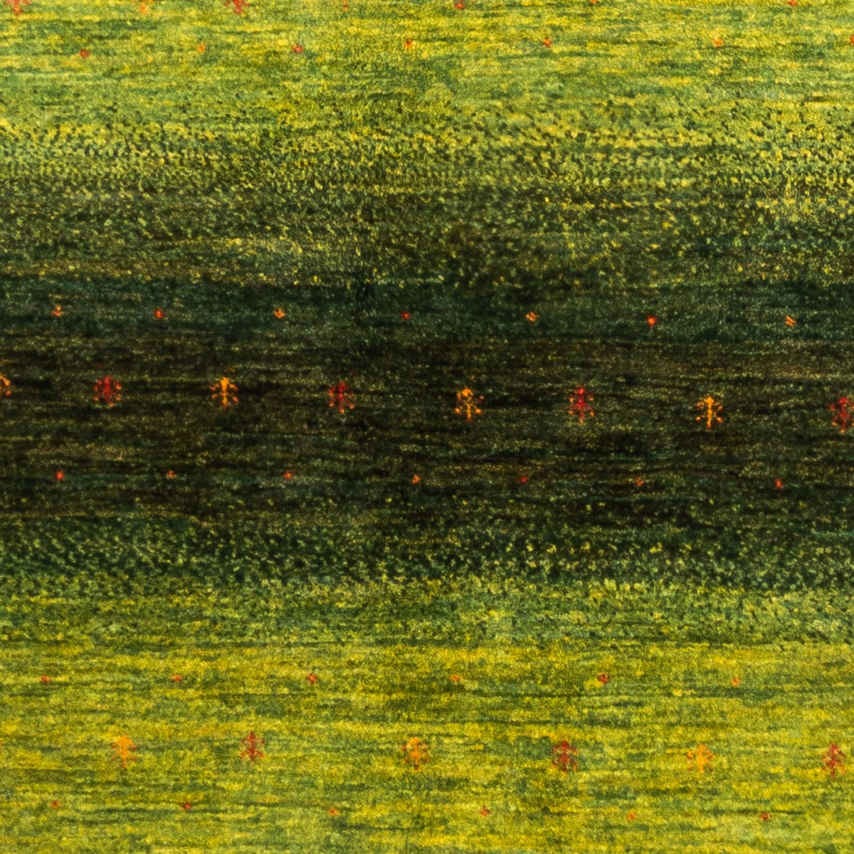 Gabbeh-matta - Loribaft Persian - 236 x 166 cm - grön