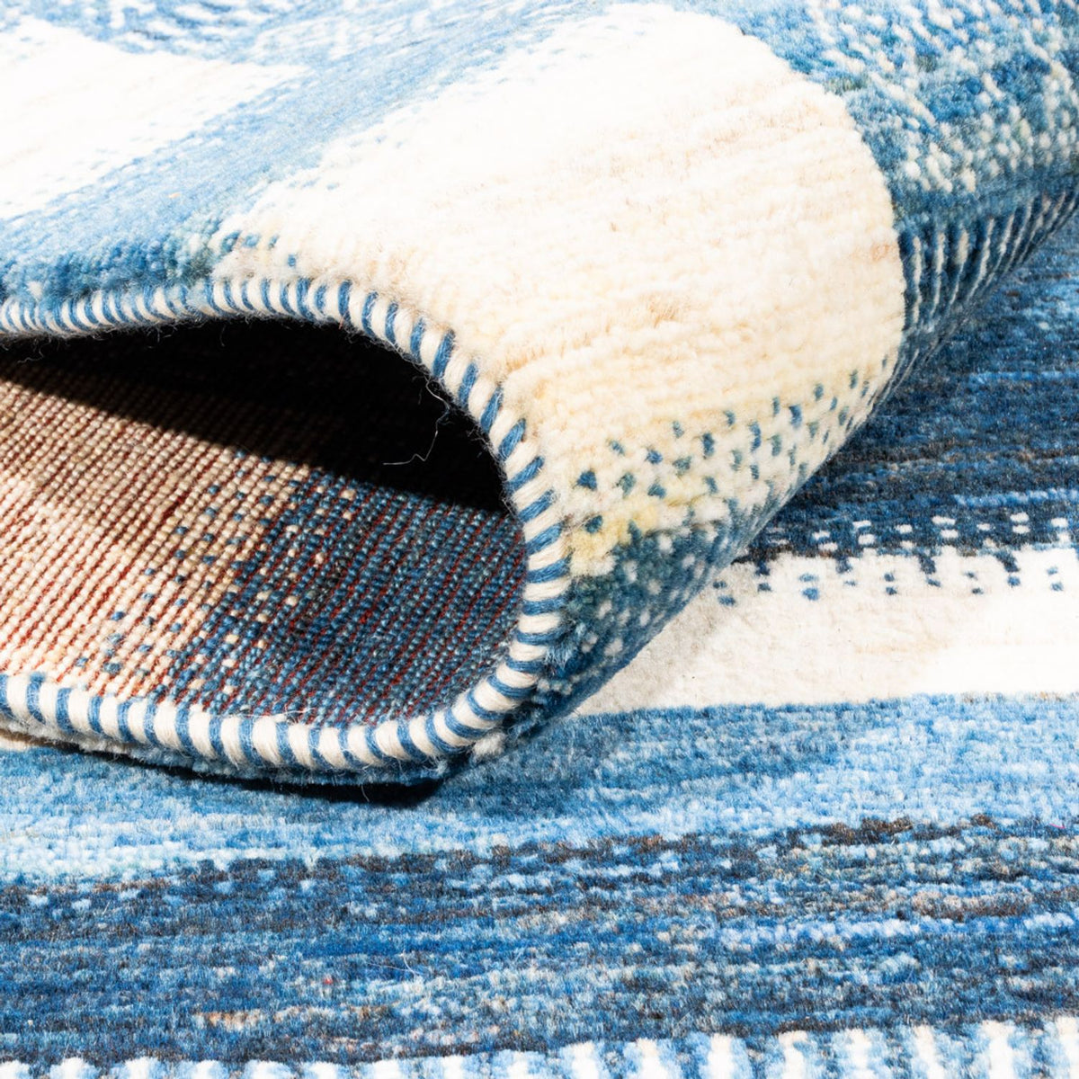 Gabbeh-matta - Loribaft Persian - Kungliga - 222 x 172 cm - blå