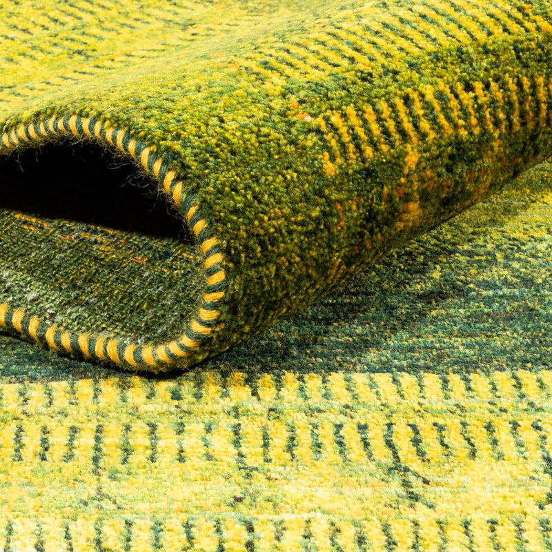 Gabbeh-matta - Loribaft Persian - 298 x 216 cm - grön