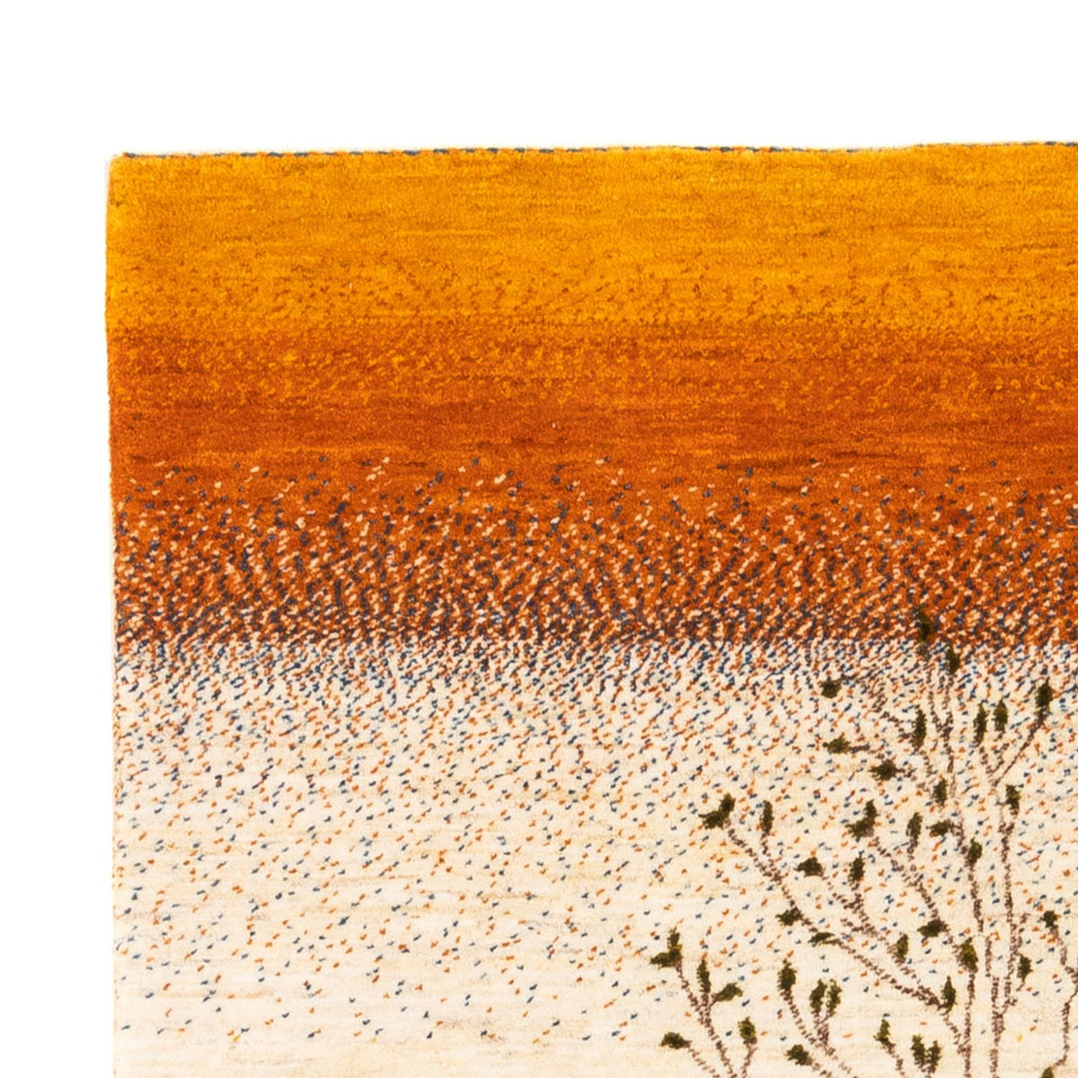 Gabbeh-matta - Loribaft Persian - 175 x 129 cm - guld