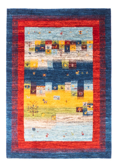 Loribaft Mattan 107x141cm - Perserteppich Wollteppich