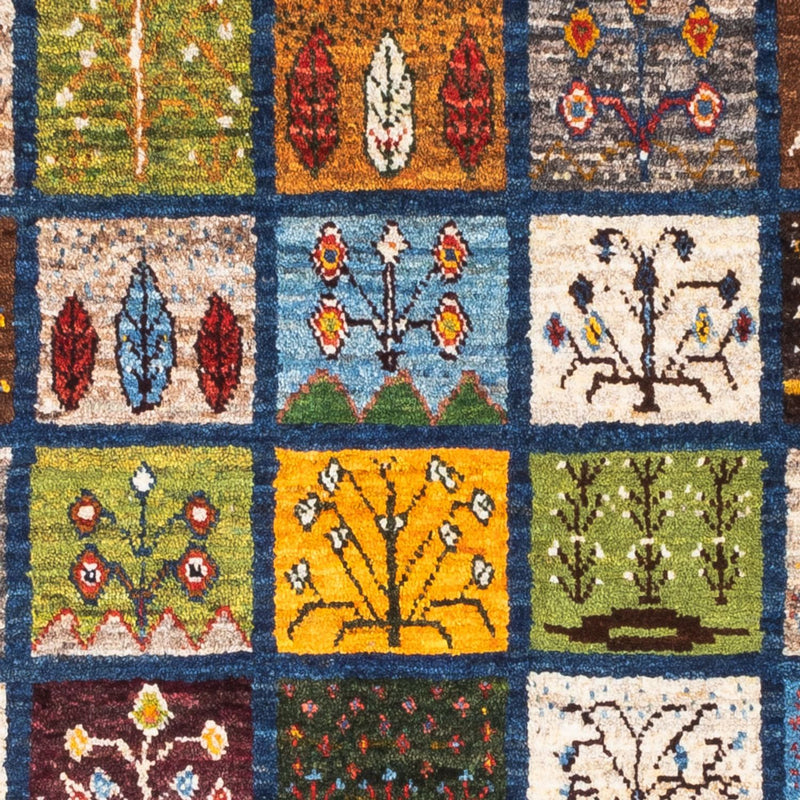 Gabbeh-matta - Loribaft Persian - Kungliga - 132 x 86 cm - flerfärgad