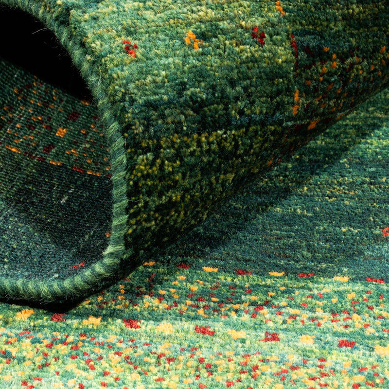 Gabbeh-matta - Loribaft Persian - 145 x 100 cm - grön