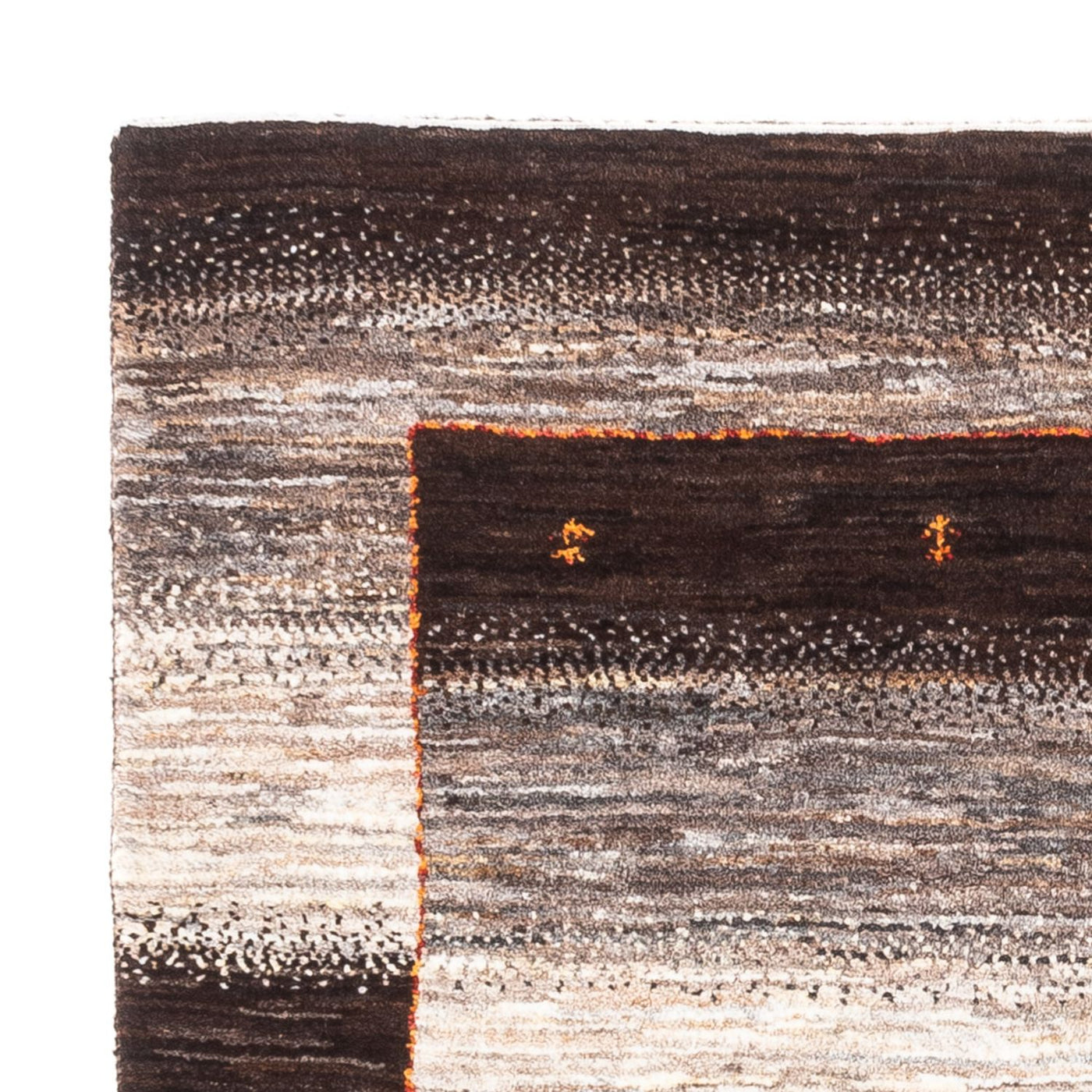 Gabbeh-matta - Loribaft Persian - 122 x 88 cm - natur