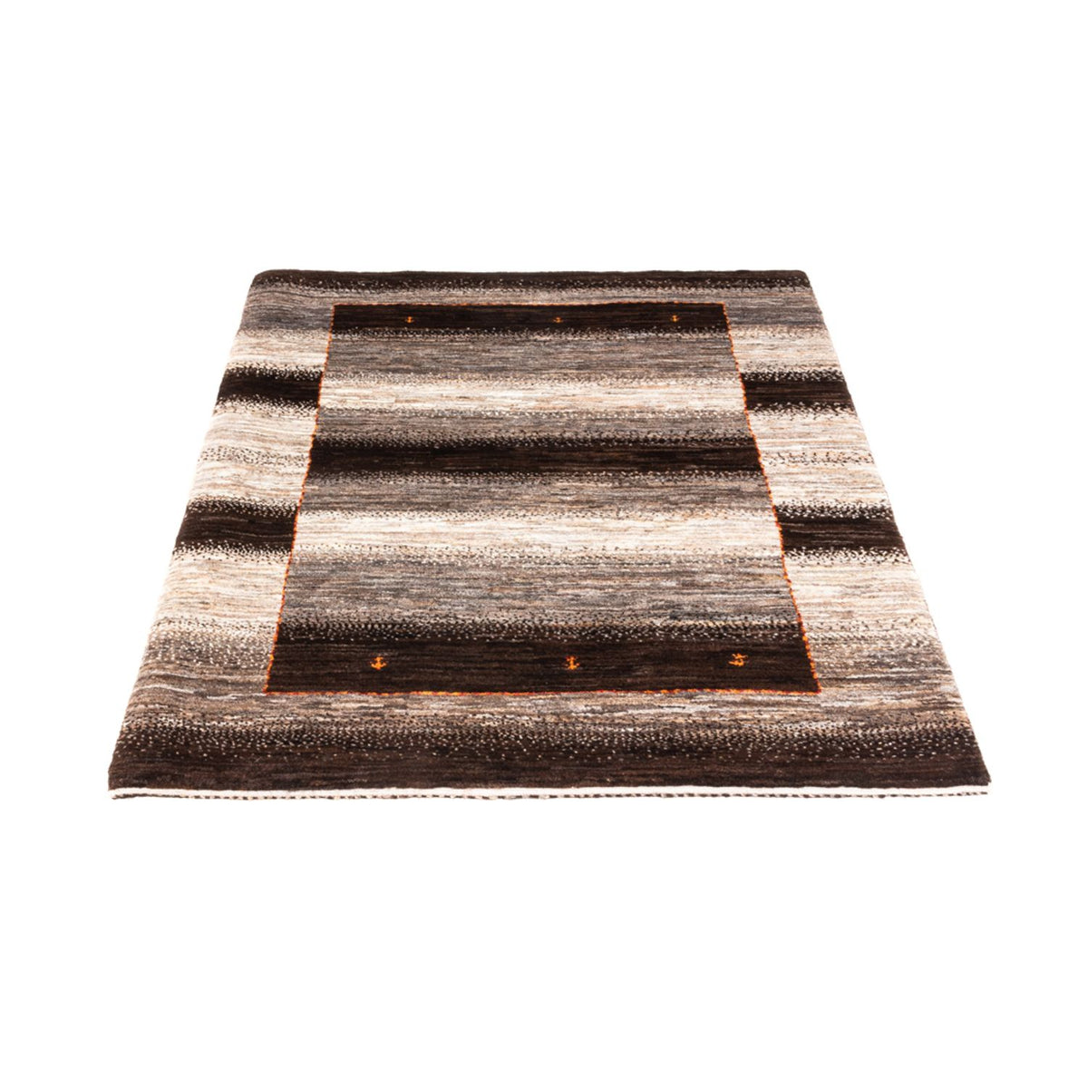 Gabbeh-matta - Loribaft Persian - 122 x 88 cm - natur