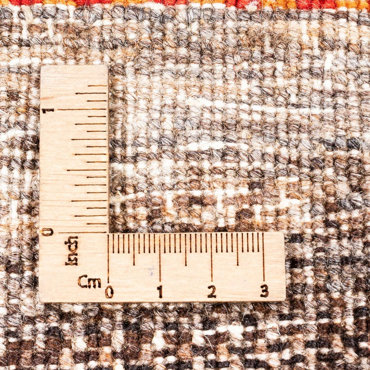 Gabbeh-matta - Loribaft Persian - 122 x 88 cm - natur