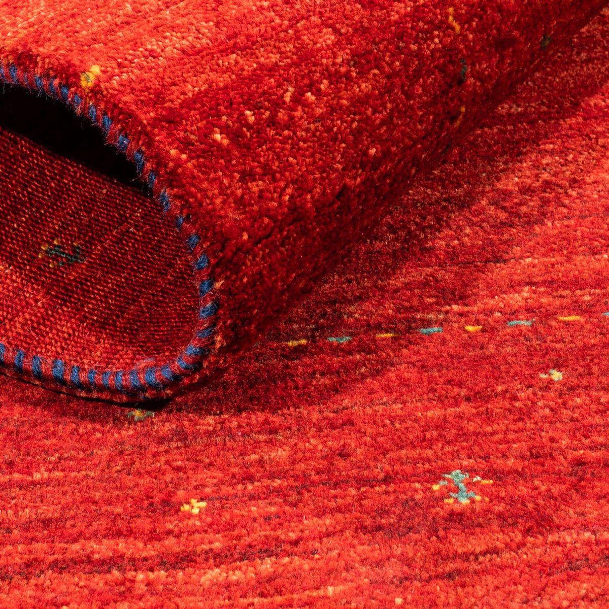 Gabbeh-matta - Loribaft Persian - 125 x 85 cm - röd