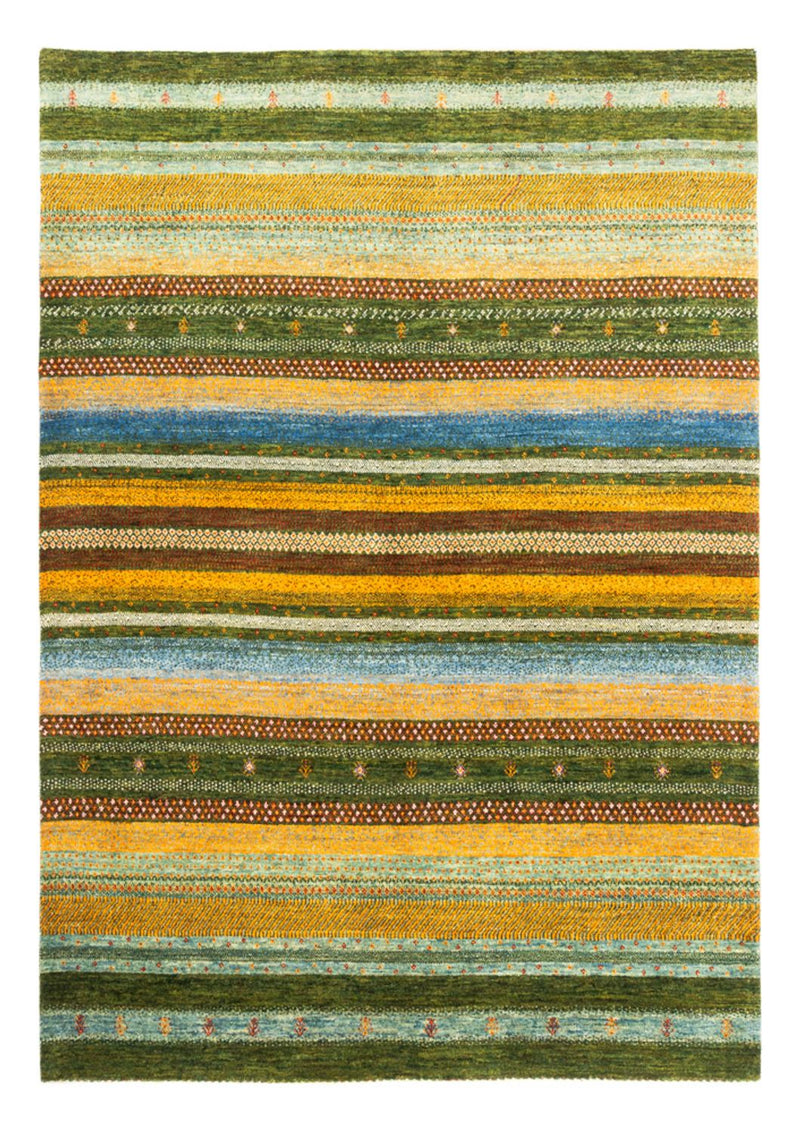 Gabbeh-matta - Loribaft Persian - Kungliga - 220 x 152 cm - grön