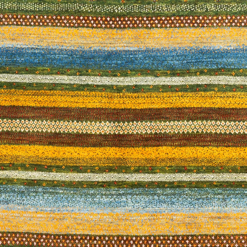 Gabbeh-matta - Loribaft Persian - Kungliga - 220 x 152 cm - grön