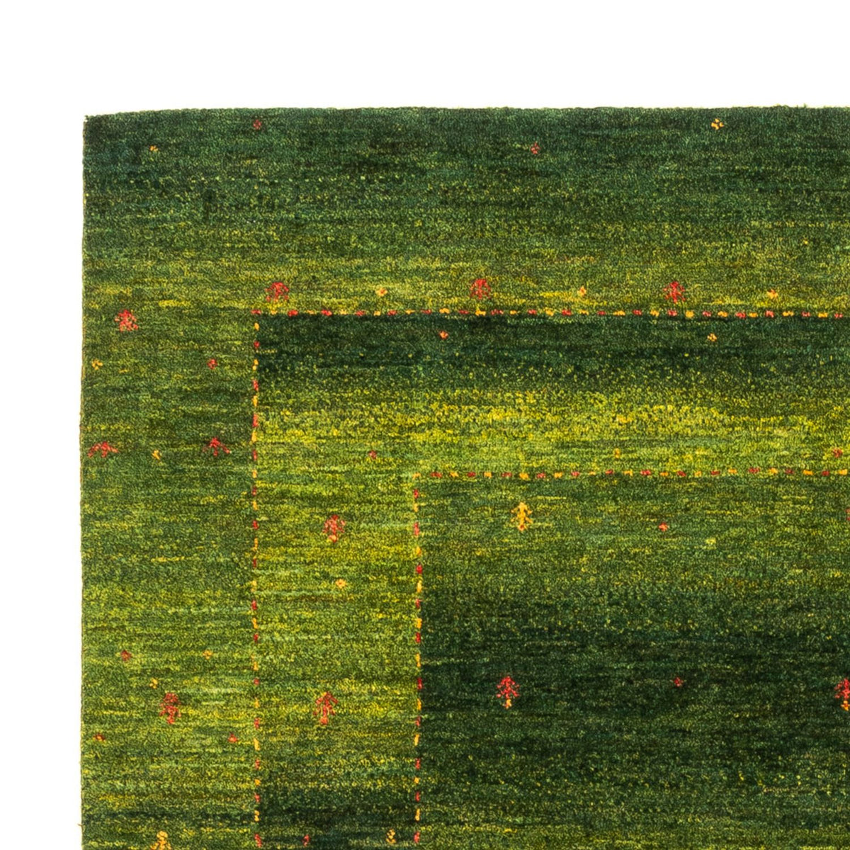 Gabbeh-matta - Loribaft Persian - 200 x 150 cm - grön