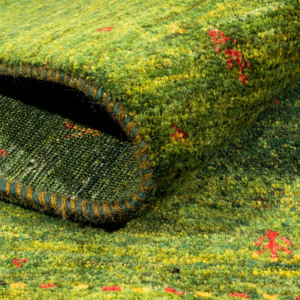 Gabbeh-matta - Loribaft Persian - 200 x 150 cm - grön