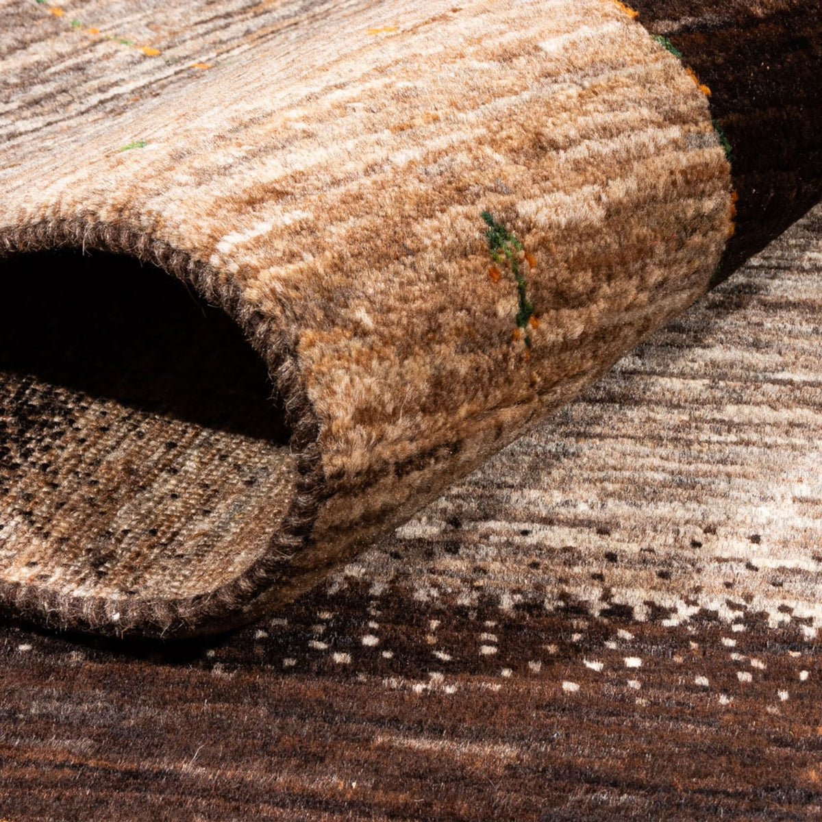 Gabbeh-matta - Loribaft Persian - 203 x 145 cm - grått