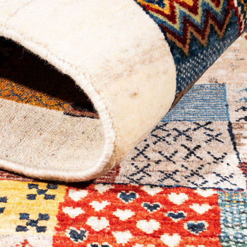 Gabbeh-matta - Loribaft Persian - Kungliga - 162 x 107 cm - flerfärgad