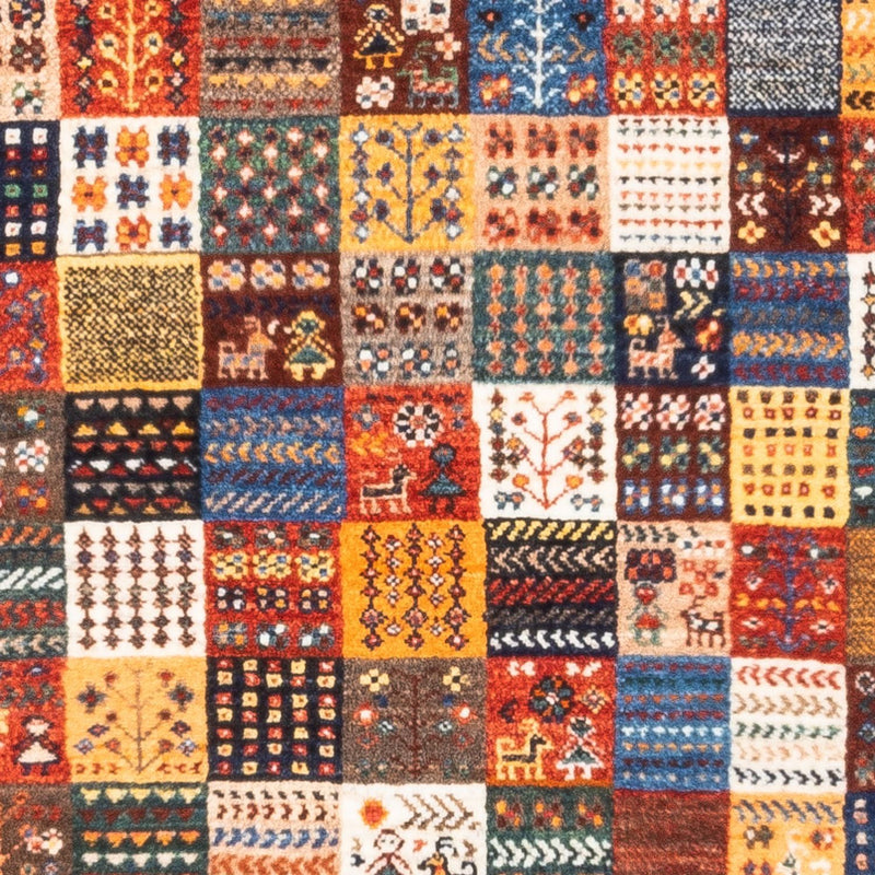 Gabbeh-matta - Loribaft Persian - Kungliga - 132 x 84 cm - flerfärgad