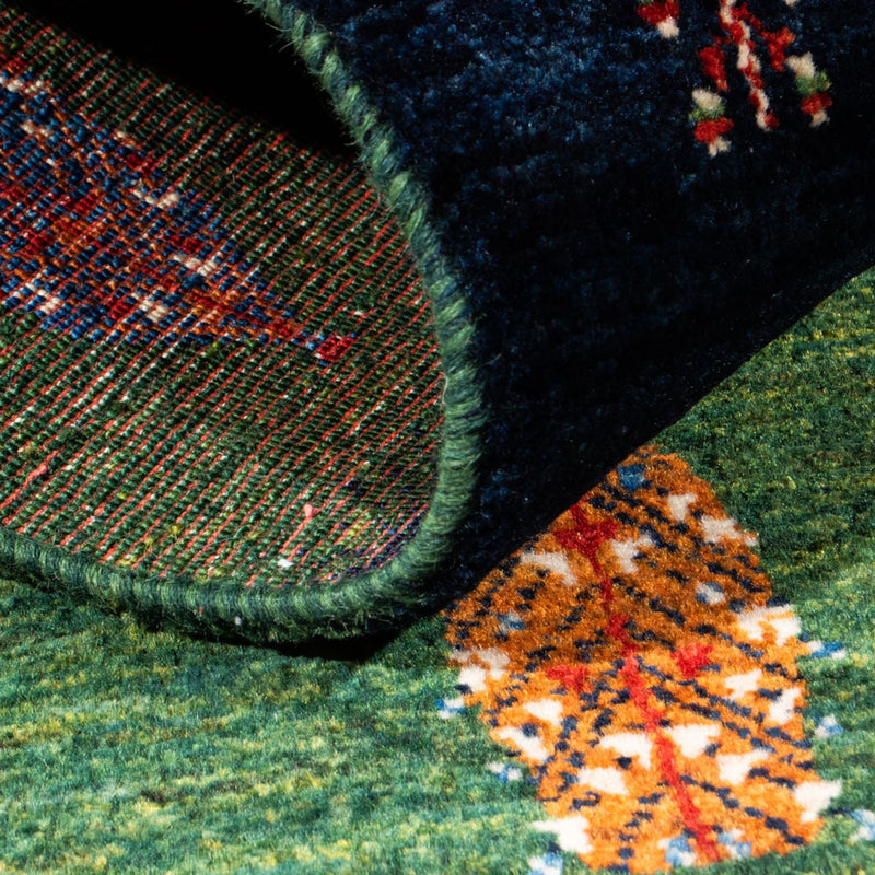 Gabbeh-matta - Loribaft Persian - Kungliga - 133 x 83 cm - flerfärgad