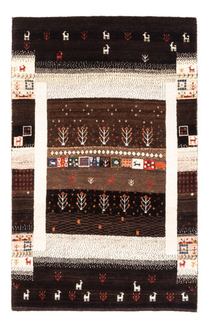 Gabbeh-matta - Loribaft Persian - Kungliga - 130 x 86 cm - flerfärgad