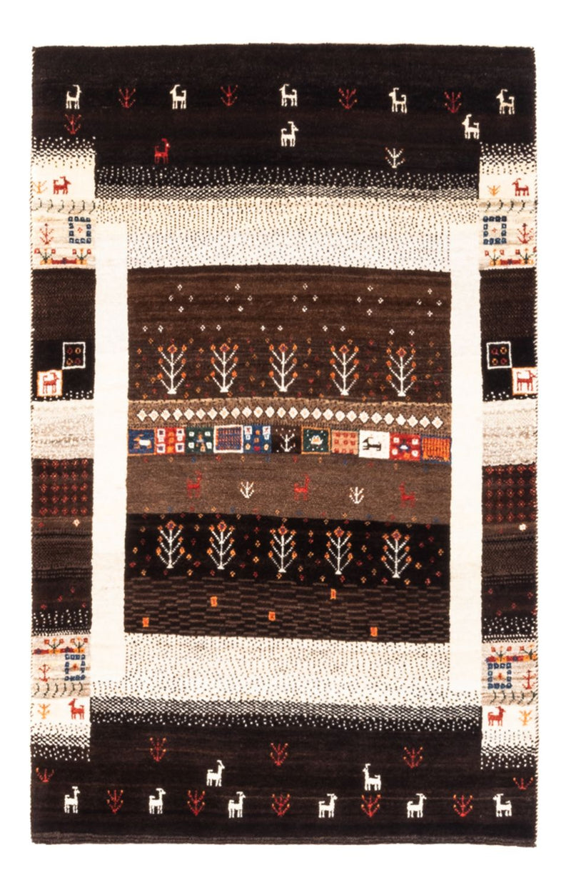 Gabbeh-matta - Loribaft Persian - Kungliga - 130 x 86 cm - flerfärgad