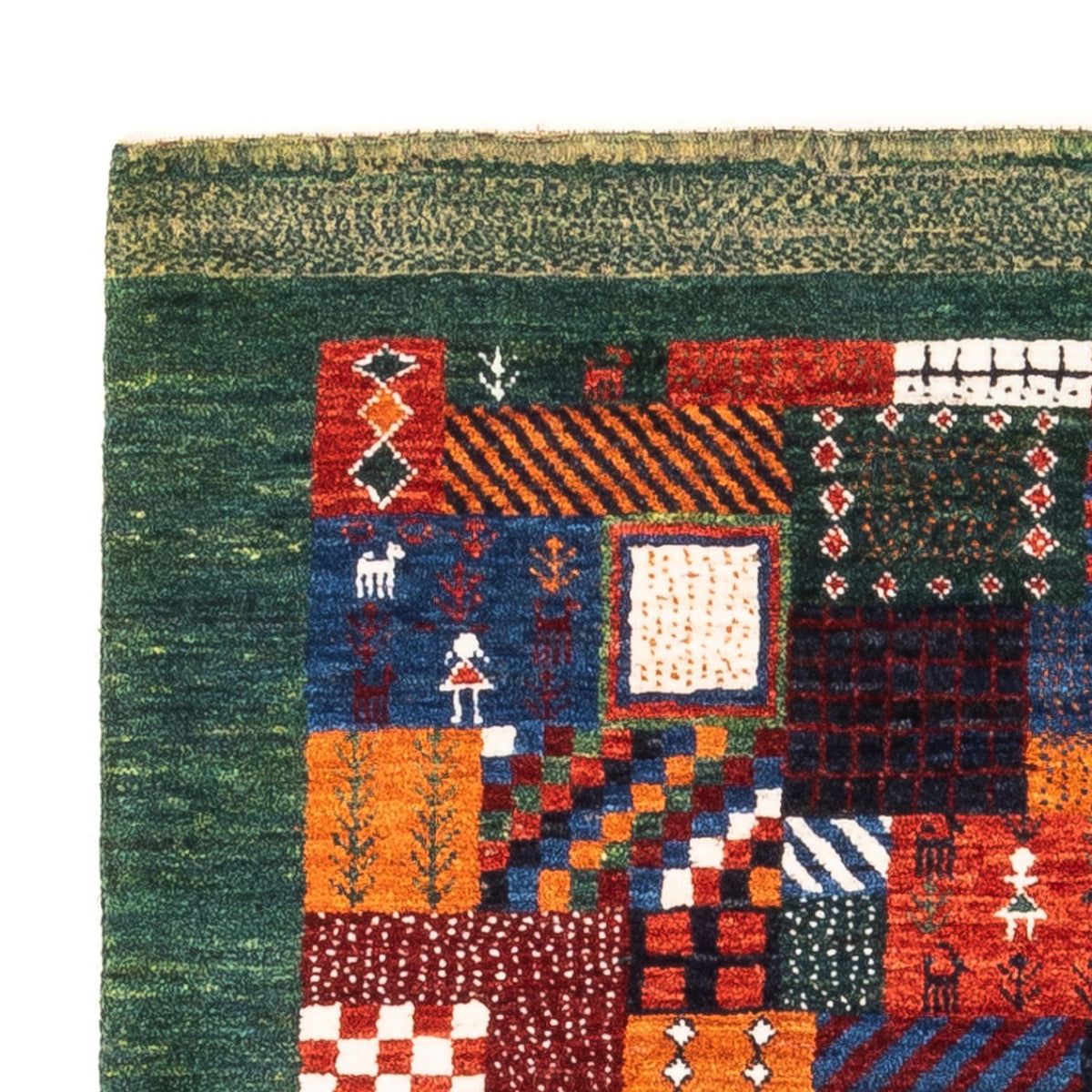 Loribaft Mattan 83x118cm - Perserteppich Wollteppich