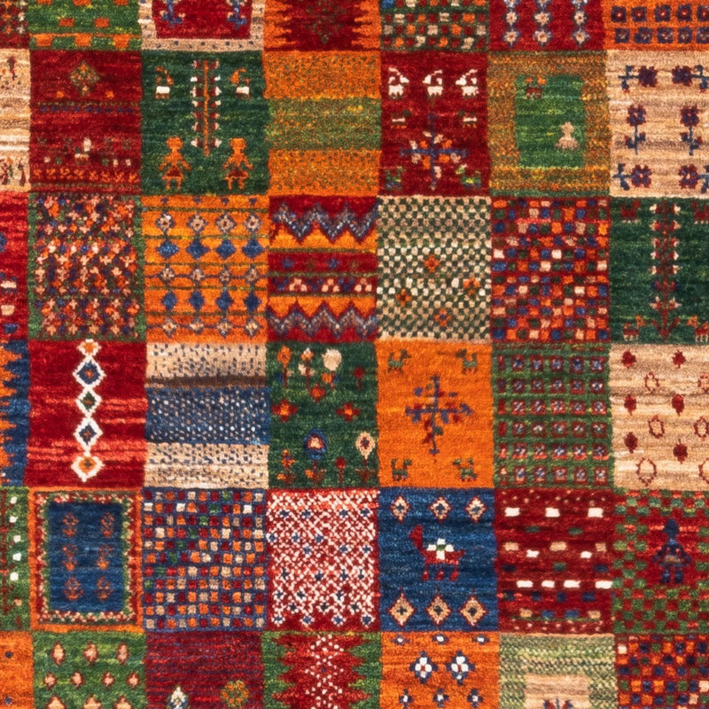 Gabbeh-matta - Loribaft Persian - Kungliga - 137 x 88 cm - flerfärgad