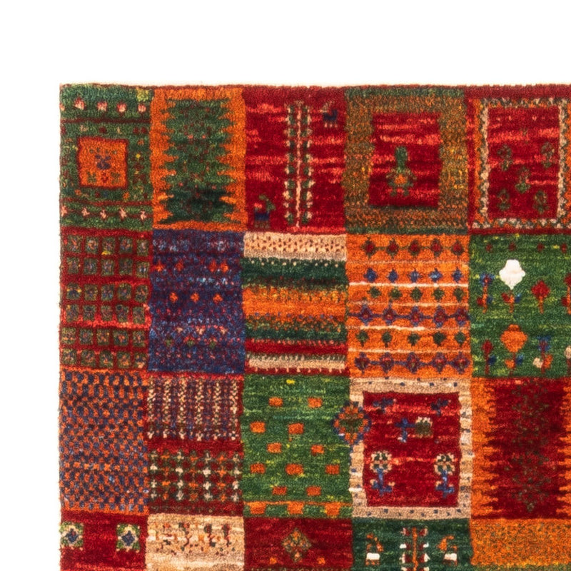 Gabbeh-matta - Loribaft Persian - Kungliga - 137 x 88 cm - flerfärgad