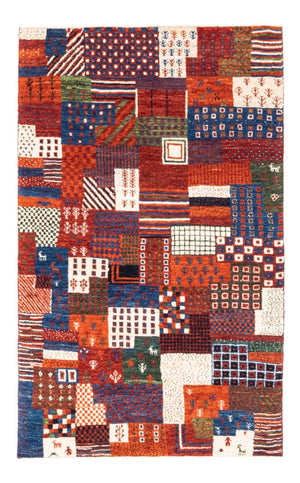 Gabbeh-matta - Loribaft Persian - Kungliga - 123 x 80 cm - flerfärgad