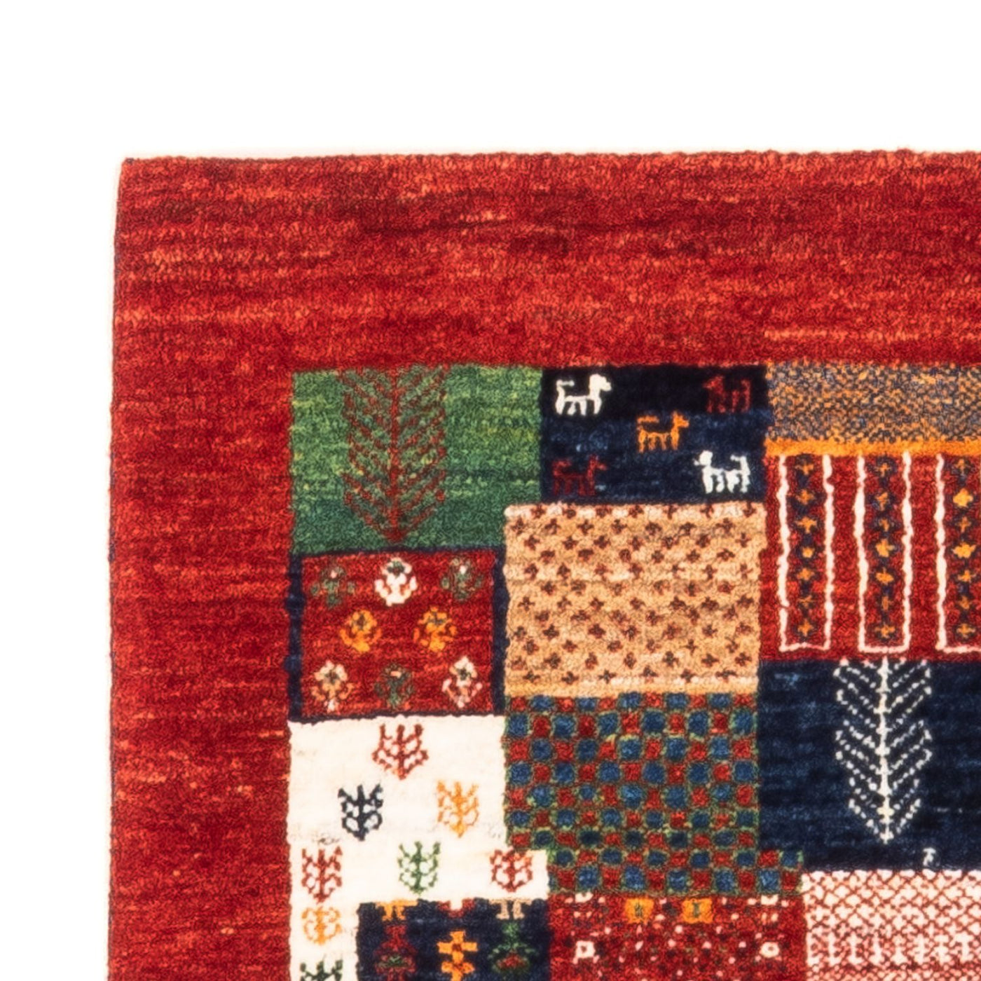 Loribaft Mattan 128x80cm - Perserteppich Wollteppich