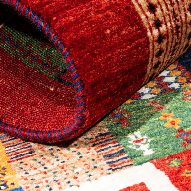 Gabbeh-matta - Loribaft Persian - Kungliga - 128 x 80 cm - flerfärgad