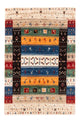 Gabbeh-matta - Loribaft Persian - Kungliga - 124 x 83 cm - flerfärgad