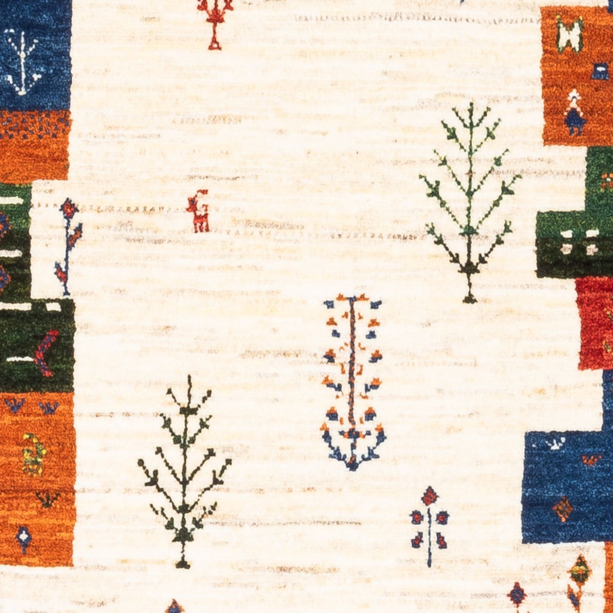 Gabbeh-matta - Loribaft Persian - Kungliga - 135 x 83 cm - flerfärgad