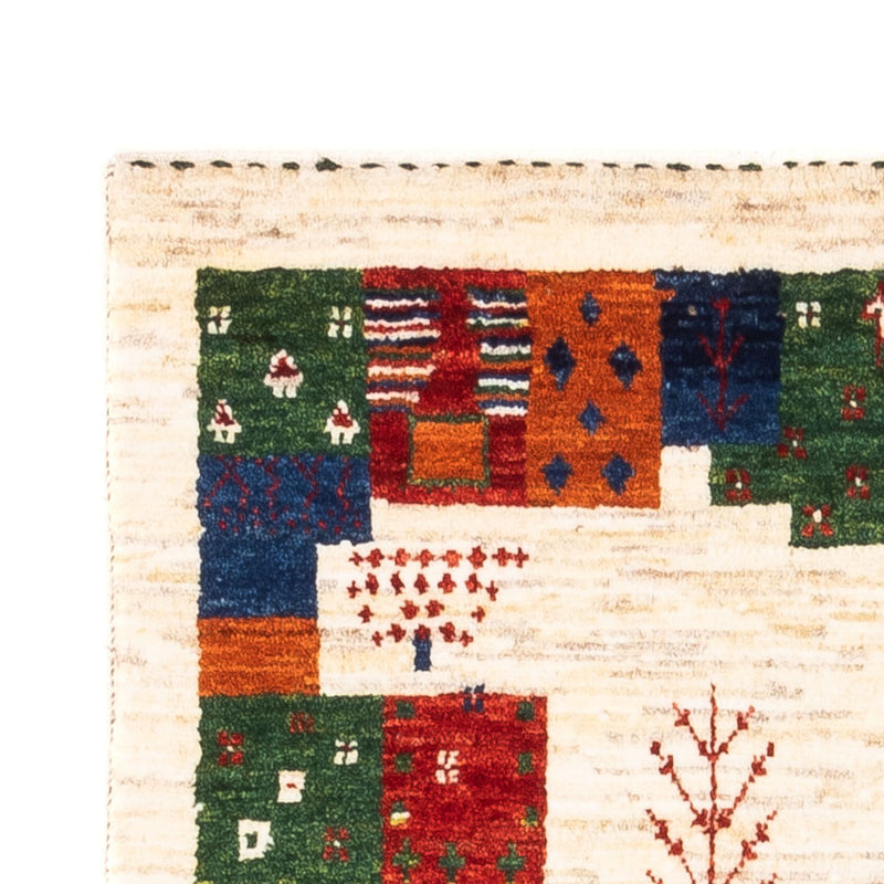 Gabbeh-matta - Loribaft Persian - Kungliga - 135 x 83 cm - flerfärgad